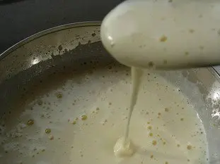 Mi-cuit au chocolat et coulis de framboises : Étape 7