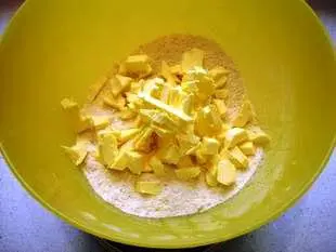 Crumble aux fruits : Étape 4