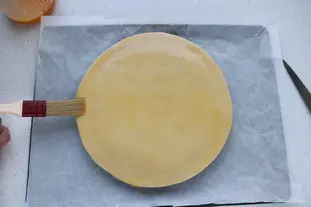 Galette des rois à la crème d'amandes : Étape 8