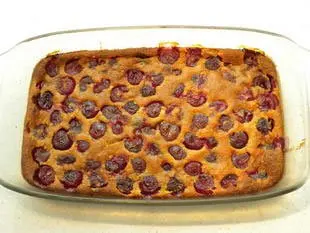 Clafoutis aux cerises : Étape 7