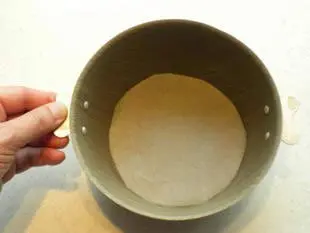 Charlotte aux fraises : Étape 1