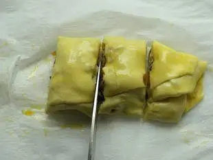 Rouleaux feuilletés aux fruits secs : Étape 8