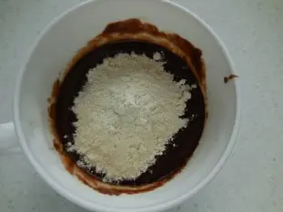 Mug-cake au chocolat : Étape 4