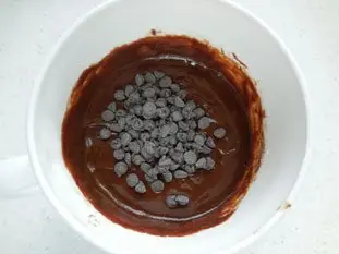 Mug-cake au chocolat : Étape 6