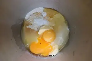 Gâteau basque : Étape 2