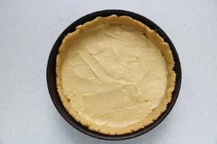 Gâteau basque : Étape 9