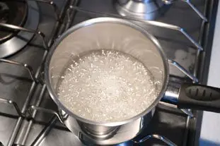 Gâteau renversé aux pommes caramélisées : Étape 4