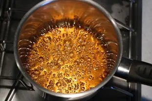 Gâteau renversé aux pommes caramélisées : Étape 5