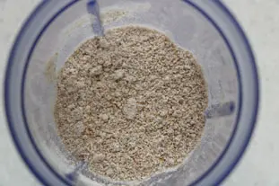 Gâteau aux flocons d'avoine : Étape 2