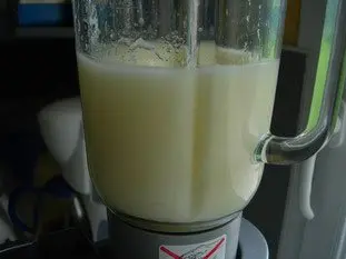 Sorbet aux poires : Étape 4