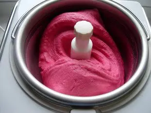 Sorbet cassis pour Edith : Étape 2