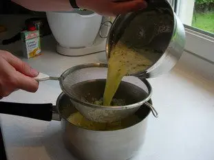 Glace à la menthe fraîche : Étape 6