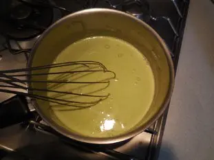 Glace à la pistache : Étape 5