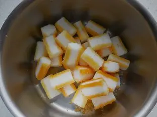 Sorbet clémentines : Étape 2