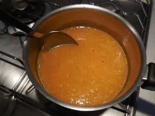 Sorbet clémentines : Étape 5