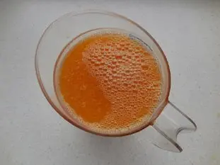 Sorbet clémentines : Étape 7