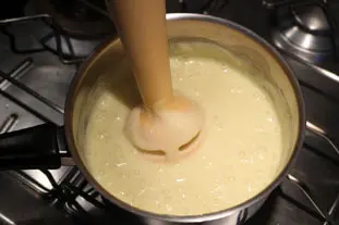 Flan aux poires caramélisées : Étape 5