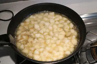 Flan aux poires caramélisées : Étape 3