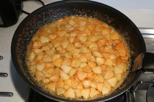 Flan aux poires caramélisées : Étape 4