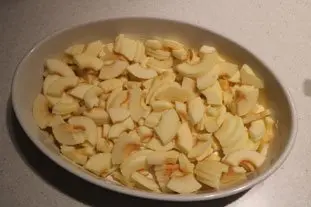 Gratin de pommes fruits aux amandes : Étape 5