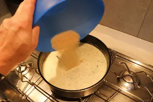 Riz au lait Chantilly : Étape 3