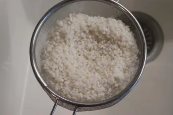 Riz au lait aux châtaignes et poires pochées : Étape 2