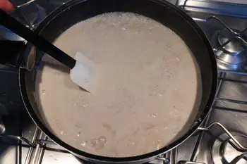 Riz au lait aux châtaignes et poires pochées : Étape 5