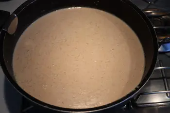 Riz au lait aux châtaignes et poires pochées : Étape 6