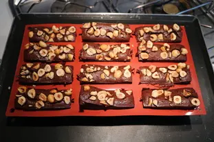 Fondants au chocolat et noisettes : Étape 13