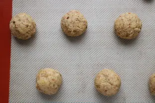 Rochers aux amandes : Étape 3