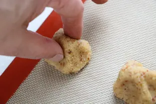 Rochers aux amandes : Étape 4