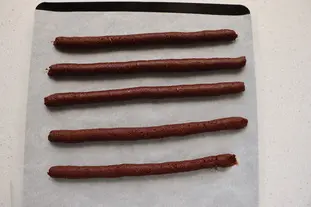 Petits biscuits fourrés chocolat et noisettes : Étape 3