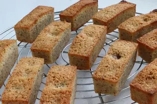 Financiers noisettes et griottines