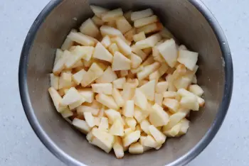 Petits biscuits avoine et pommes : Étape 1