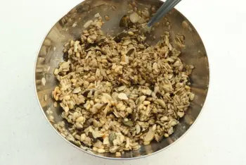 Petits gateaux de graines : Étape 2