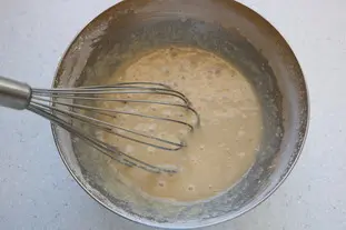 Pâte pour financiers : Étape 2