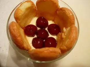 Petites charlottes aux cerises griottines : Étape 9