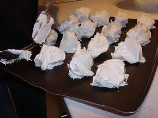 Meringues : Étape 7