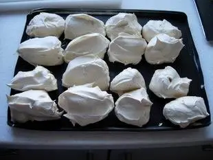 Meringues : Étape 8