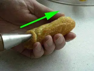 Éclairs au chocolat : Étape 11