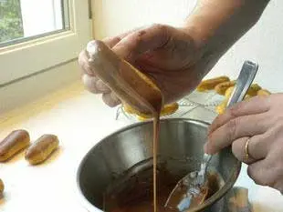 Éclairs au chocolat : Étape 19
