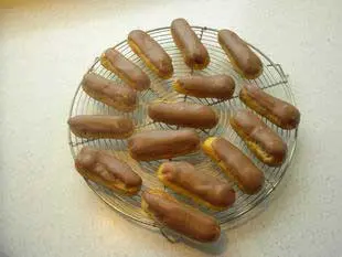Éclairs au chocolat : Étape 21