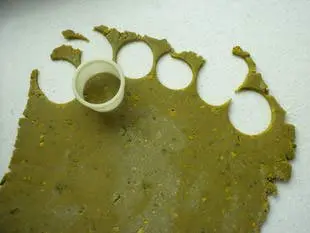 Sablés pistache : Étape 5