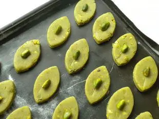 Sablés pistache : Étape 6