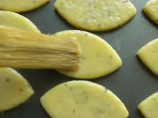 Sablés thé noir et chocolat blanc : Étape 6