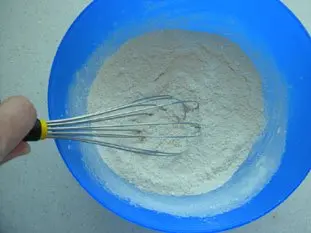 Financiers à la pistache : Étape 1