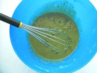 Financiers à la pistache : Étape 2