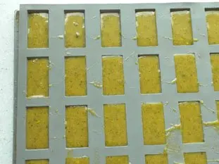 Financiers à la pistache : Étape 6