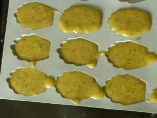 Financiers à la pistache : Étape 7
