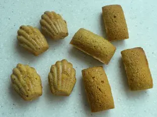 Financiers à la pistache : Étape 9